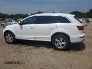 2011 Audi Q7 Prestige with VIN WA1WMAFE8BD001068, listed as a Copart auction lot 59710825 with 128,222 mi miles and Salvage title. Bid and sale history available at DreamBid. Image 2.