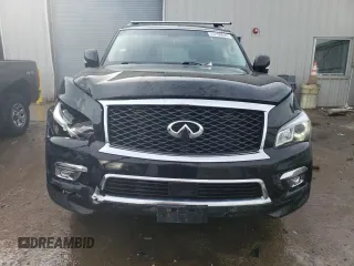 2016 Infiniti QX80 with VIN JN8AZ2NE5G9126763, listed as a Copart auction lot 43198835 with 182,316 mi miles and Salvage Title. Bid and sale history available at DreamBid. Image 5.