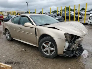 2005 Pontiac Grand Prix with VIN 2G2WP522051178329, listed as a Copart auction lot 59845825 with 122,570 mi miles and Salvage title. Bid and sale history available at DreamBid. Image 4.