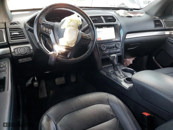 2018 Ford Explorer XLT with VIN 1FM5K7D88JGC72244, listed as a Copart auction lot 51465125 with 76,336 mi miles and Salvage Title. Bid and sale history available at carsss.com. Image 8.