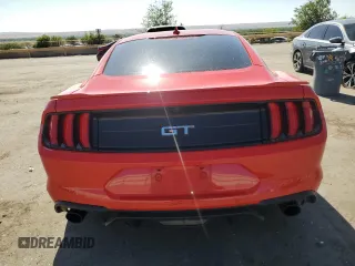 2022 Ford Mustang GT with VIN 1FA6P8CF9N5108380, listed as a Copart auction lot 57899235 with 48,956 mi miles and Salvage title. Bid and sale history available at DreamBid. Image 6.