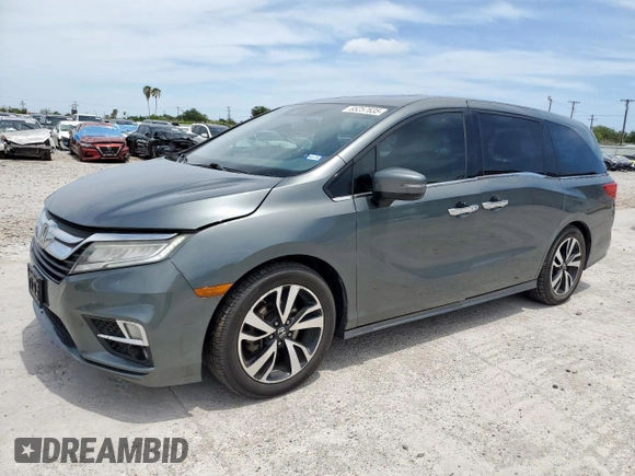 2018 Honda Odyssey Elite с VIN 5FNRL6H92JB104898, выставлен на аукционе Copart как лот 65257635 с пробегом 147 250 миль миль и Чистый • Clean title. История ставок и продаж доступна на DreamBid. Изображение 1.