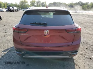 2021 Buick Envision Preferred with VIN LRBFZMR46MD109752, listed as a Copart auction lot 69614944 with 23,800 mi miles and Salvage Title. Bid and sale history available at carsss.com. Image 6.