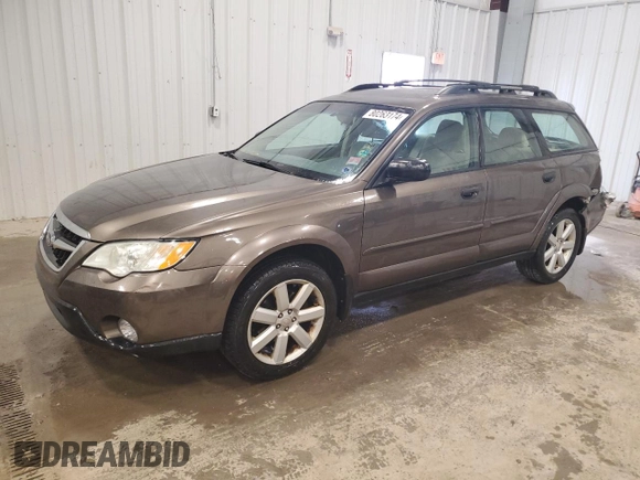 2009 Subaru Outback Special Edtn with VIN 4S4BP61C297310361, listed as a Copart auction lot 80263174 with 169,386 mi miles and Non Repairable. Bid and sale history available at carsss.com. Image 1.