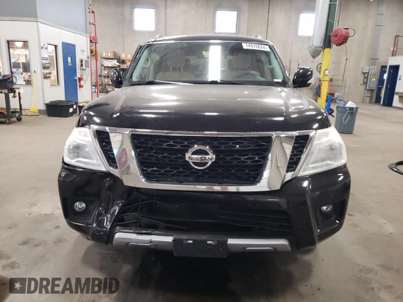 2018 Nissan Armada SV with VIN JN8AY2NC4J9550265, listed as a Copart auction lot 74970624 with 248,847 mi miles and Salvage Title. Bid and sale history available at carsss.com. Image 5.