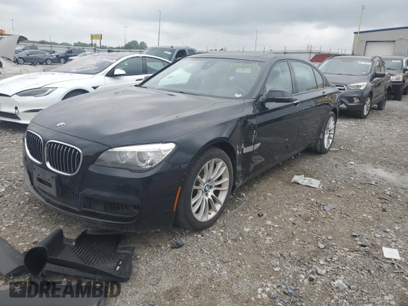 2013 BMW 7 Series 750Li xDrive с VIN WBAYF8C53DD141678, выставлен на аукционе Copart как лот 64843395 с пробегом 83 931 миль миль и Чистый • Clean title. История ставок и продаж доступна на DreamBid. Изображение 1.