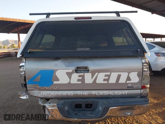 2005 Toyota Tundra SR5 with VIN 5TBET34115S492326, listed as a IAAI auction lot 42290928 with 168,543 mi miles and . Bid and sale history available at DreamBid. Image 16.