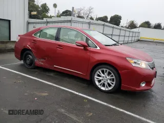 2010 Lexus HS 250h with VIN JTHBB1BA6A2029439, listed as a Copart auction lot 86409444 with 147,194 mi miles and Salvage Title. Bid and sale history available at DreamBid. Image 4.
