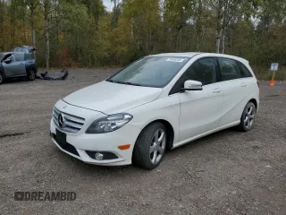 2014 Mercedes-Benz B 250 Sports Tourer with VIN WDDMH4EB1EJ282460, listed as a Copart auction lot 75855534 with 108,972 mi miles and Salvage Title. Bid and sale history available at carsss.com. Image 1.
