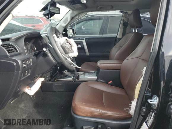 2021 Toyota 4Runner Limited with VIN JTEKU5JR1M5879911, listed as a Copart auction lot 88809235 with 51,413 mi miles and Salvage title. Bid and sale history available at DreamBid. Image 7.