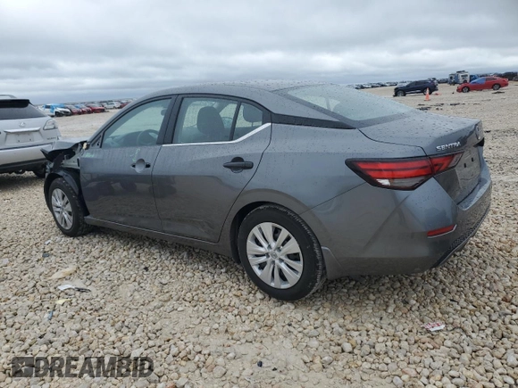 2025 Nissan Sentra S with VIN 3N1AB8BV5SY270147, listed as a Copart auction lot 51860955 with 1,440 mi miles and Salvage Title. Bid and sale history available at DreamBid. Image 2.