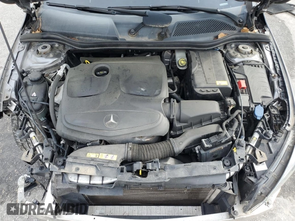 2014 Mercedes-Benz CLA 250 with VIN WDDSJ4GBXEN133966, listed as a Copart auction lot 59897715 with 100,509 mi miles and Salvage title. Bid and sale history available at DreamBid. Image 11.