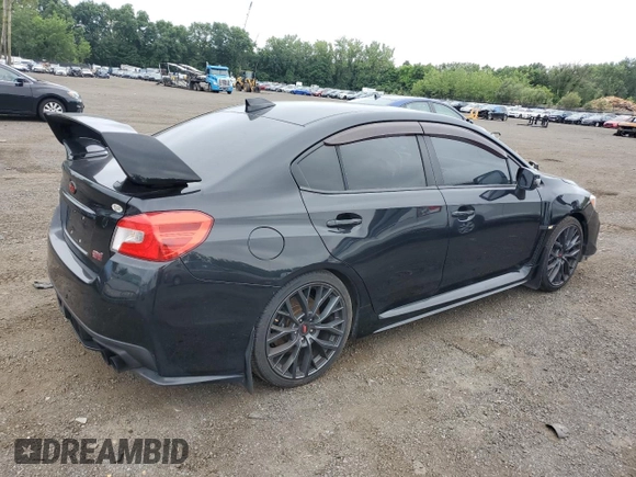 2017 Subaru WRX STI Limited with VIN JF1VA2Y60H9803265, listed as a Copart auction lot 64753225 with 129,768 mi miles and Salvage title. Bid and sale history available at DreamBid. Image 3.