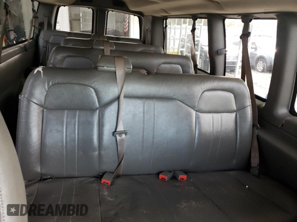 2012 Chevrolet Express Passenger 1LS with VIN 1GAZGZFA0C1194298, listed as a Copart auction lot 78395734 with 134,333 mi miles and Salvage title. Bid and sale history available at DreamBid. Image 10.