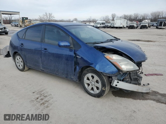 2008 Toyota Prius with VIN JTDKB20U787714745, listed as a Copart auction lot 42221455 with Not Provided miles and Salvage Title. Bid and sale history available at DreamBid. Image 4.