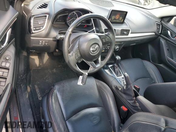 2014 Mazda 3 S Grand Touring with VIN JM1BM1W37E1159197, listed as a Copart auction lot 47953025 with 58,776 mi miles and Salvage Title. Bid and sale history available at DreamBid. Image 8.
