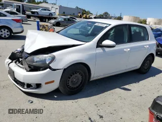 2013 Volkswagen Golf w/Conv with VIN WVWDB7AJ6DW040095, listed as a Copart auction lot 58620055 with 115,270 mi miles and Salvage title. Bid and sale history available at DreamBid. Image 1.