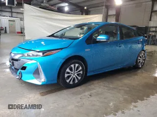 2020 Toyota Prius LE with VIN JTDKARFP7L3140239, listed as a Copart auction lot 57719145 with 53,264 mi miles and Salvage title. Bid and sale history available at DreamBid. Image 1.