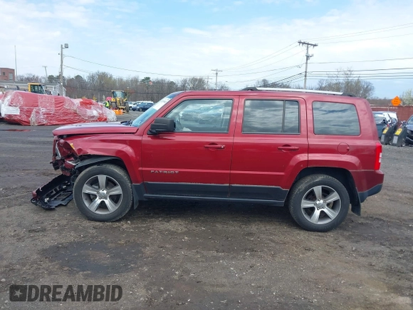 2017 Jeep Patriot High Altitude with VIN 1C4NJRFB6HD109986, listed as a IAAI auction lot 42030962 with 31,061 mi miles and . Bid and sale history available at DreamBid. Image 14.