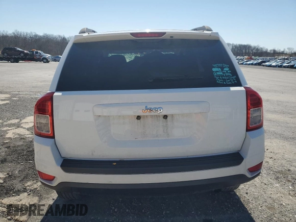 2011 Jeep Compass Latitude with VIN 1J4NT1FB1BD286782, listed as a Copart auction lot 49389745 with 93,039 mi miles and Salvage Title. Bid and sale history available at carsss.com. Image 6.