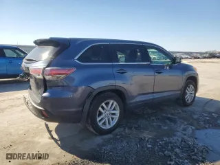 2015 Toyota Highlander LE with VIN 5TDBKRFH0FS138597, listed as a Copart auction lot 46336375 with 133,869 mi miles and Salvage Title. Bid and sale history available at carsss.com. Image 3.