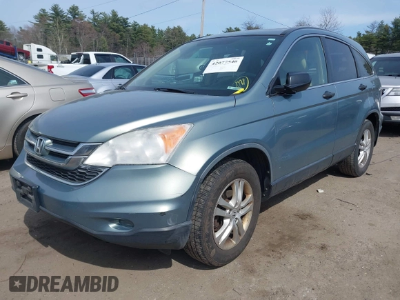 2010 Honda CR-V EX with VIN JHLRE4H57AC004520, listed as a IAAI auction lot 42077546 with 260,324 mi miles. Bid and sale history available at carsss.com. Image 18.