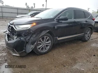 2021 Honda CR-V Touring z VIN 2HKRW1H95MH409229, wystawiony jako Copart lot #50891835 z przebiegiem 78 014 mil mil oraz Szkoda całkowita • Salvage title. Historia ofert i sprzedaży dostępna na DreamBid. Obrazek 1.