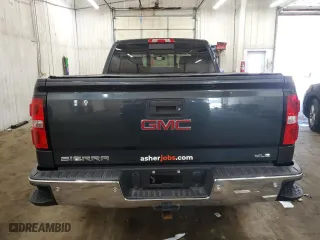 2017 GMC Sierra 1500 SLE with VIN 1GTV2MEC6HZ390166, listed as a Copart auction lot 49555425 with 84,862 mi miles and Salvage Title. Bid and sale history available at carsss.com. Image 6.
