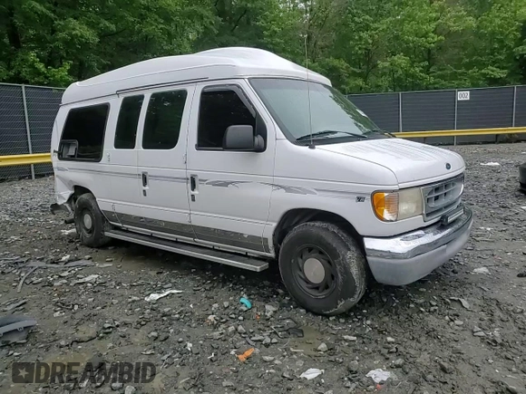 2000 Ford Econoline Cargo Recreational z VIN 1FDRE14L3YHA17676, wystawiony jako Copart lot #58571465 z przebiegiem 174 129 mil mil oraz Szkoda całkowita • Salvage title. Historia ofert i sprzedaży dostępna na DreamBid. Obrazek 14.