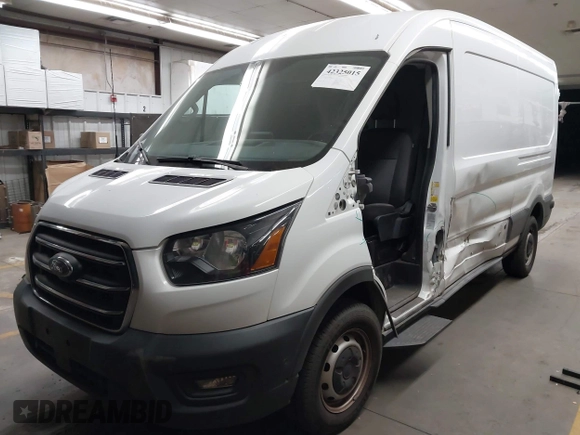 2020 Ford Transit Cargo with VIN 1FTBR1CG8LKB66921, listed as a IAAI auction lot 42325015 with Not provided miles and . Bid and sale history available at DreamBid. Image 2.