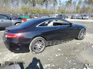 2015 Mercedes-Benz S 550 with VIN WDDXJ8FB8FA000954, listed as a Copart auction lot 46428495 with 54,727 mi miles and Salvage Title. Bid and sale history available at carsss.com. Image 3.