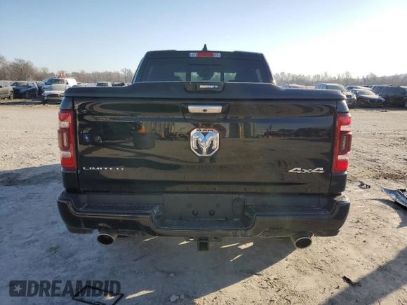 2020 Ram 1500 Limited with VIN 1C6SRFHTXLN255317, listed as a Copart auction lot 48400945 with 31,493 mi miles and Salvage title. Bid and sale history available at DreamBid. Image 6.