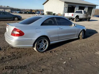 2009 Mercedes-Benz CLK 550 with VIN WDBTJ72J49F263822, listed as a Copart auction lot 86563524 with Not Provided miles and Salvage Title. Bid and sale history available at DreamBid. Image 3.