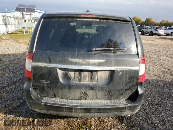2016 Chrysler Town & Country S with VIN 2C4RC1HG1GR232709, listed as a Copart auction lot 76556804 with 128,518 mi miles and Salvage Title. Bid and sale history available at carsss.com. Image 6.
