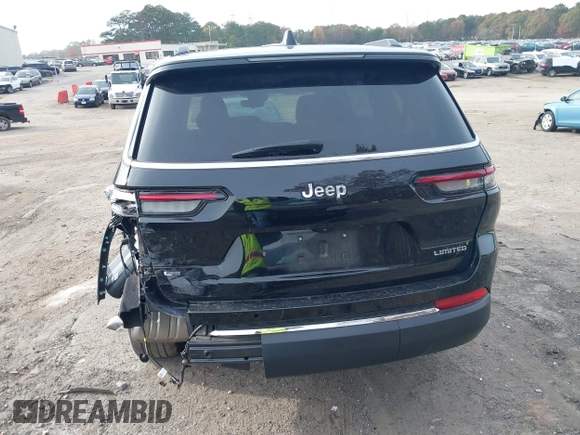 2022 Jeep Grand Cherokee Limited with VIN 1C4RJJBG8N8521335, listed as a IAAI auction lot 41010211 with 45,047 mi miles and . Bid and sale history available at DreamBid. Image 17.