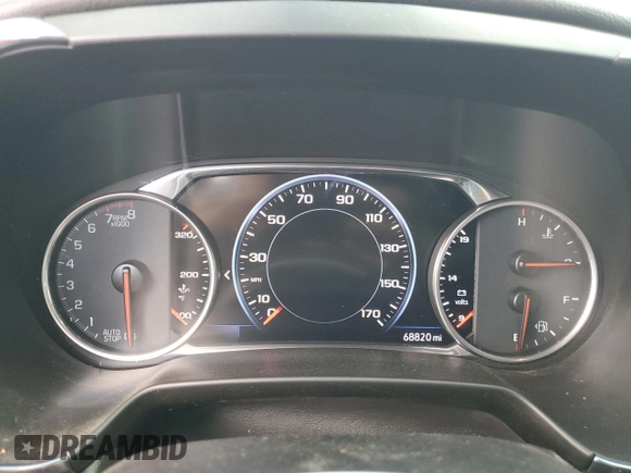 2020 Chevrolet Blazer RS with VIN 3GNKBERS6LS586163, listed as a Copart auction lot 56424945 with 68,820 mi miles and Salvage title. Bid and sale history available at DreamBid. Image 9.