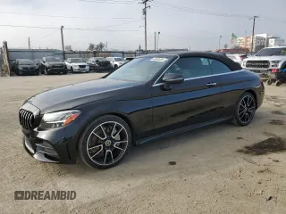 2020 Mercedes-Benz C 300 with VIN W1KWK8DB9LG015242, listed as a Copart auction lot 46953505 with 32,862 mi miles and Salvage Title. Bid and sale history available at DreamBid. Image 1.