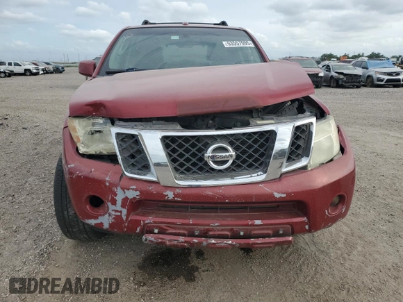 2009 Nissan Pathfinder LE z VIN 5N1AR18U39C601742, wystawiony jako Copart lot #53557095 z przebiegiem 205 775 mil mil oraz Szkoda całkowita • Salvage title. Historia ofert i sprzedaży dostępna na DreamBid. Obrazek 5.
