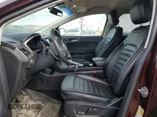 2018 Ford Edge SEL with VIN 2FMPK3J98JBB73476, listed as a Copart auction lot 50545465 with 114,815 mi miles and Salvage Title. Bid and sale history available at carsss.com. Image 7.