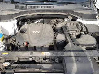 2016 Hyundai Santa Fe z VIN 5XYZTDLB3GG308481, wystawiony jako Copart lot #57788255 z przebiegiem 100 174 mil mil oraz Szkoda całkowita • Salvage title. Historia ofert i sprzedaży dostępna na DreamBid. Obrazek 11.