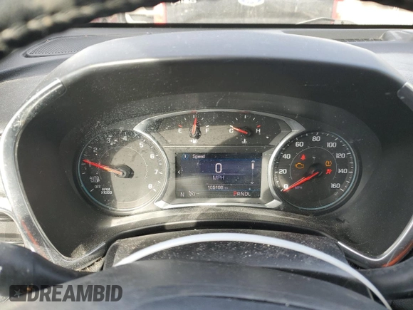 2019 Chevrolet Equinox LT with VIN 2GNAXKEV3K6112034, listed as a Copart auction lot 44123135 with 105,166 mi miles and Salvage Title. Bid and sale history available at DreamBid. Image 9.