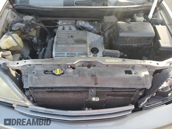 2000 Lexus RX 300 with VIN JT6GF10U2Y0070284, listed as a Copart auction lot 45572985 with 239,400 mi miles and Salvage Title. Bid and sale history available at DreamBid. Image 12.