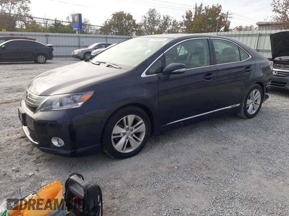 2010 Lexus HS 250h with VIN JTHBB1BA9A2010237, listed as a Copart auction lot 77445014 with 102,517 mi miles and Salvage Title. Bid and sale history available at DreamBid. Image 1.