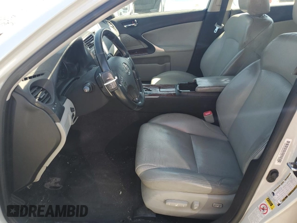 2007 Lexus IS 350 with VIN JTHBE262575016530, listed as a Copart auction lot 50787745 with 281,215 mi miles and Clean Title. Bid and sale history available at DreamBid. Image 7.