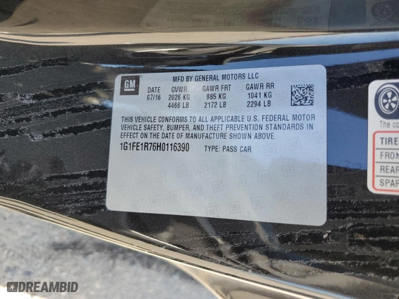 2017 Chevrolet Camaro 1SS with VIN 1G1FE1R76H0116390, listed as a Copart auction lot 50273245 with 61,382 mi miles and Salvage Title. Bid and sale history available at carsss.com. Image 13.