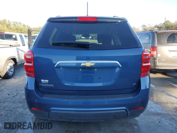 2017 Chevrolet Equinox LT with VIN 2GNALCEK4H6157886, listed as a Copart auction lot 41463365 with 81,508 mi miles and Salvage Title. Bid and sale history available at carsss.com. Image 6.