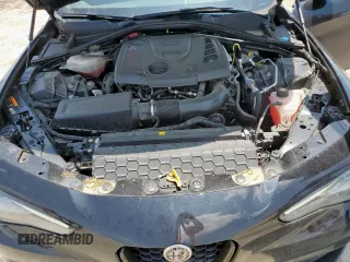 2021 Alfa Romeo Giulia Ti with VIN ZARFANBN7M7643882, listed as a Copart auction lot 59276115 with 44,782 mi miles and Salvage title. Bid and sale history available at DreamBid. Image 11.