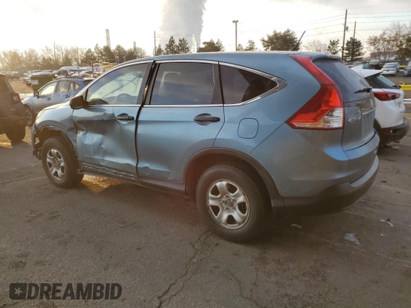 2014 Honda CR-V LX with VIN 2HKRM4H39EH718934, listed as a Copart auction lot 45416445 with 97,689 mi miles and Salvage Title. Bid and sale history available at carsss.com. Image 2.