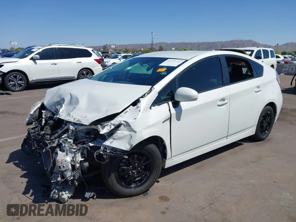 2012 Toyota Prius One with VIN JTDKN3DU3C5389068, listed as a IAAI auction lot 42145457 with 182,469 mi miles and . Bid and sale history available at DreamBid. Image 17.