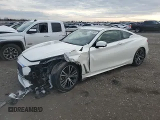 2021 Infiniti Q60 Luxe with VIN JN1EV7KL7MM470471, listed as a Copart auction lot 86518464 with 48,671 mi miles and Salvage title. Bid and sale history available at DreamBid. Image 1.